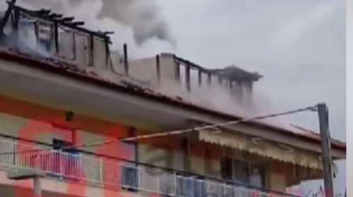 Χαλκιδική: Μεγάλη φωτιά στην Καλλικράτεια - Σταμάτησε η παρέλαση [βίντεο]