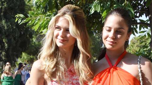 Αμαλία και Αλεξάνδρα Κωστοπούλου: Μαζί στην Πάτμο έπειτα από δύο χρόνια - Για τη βάπτιση του Κικίλια junior