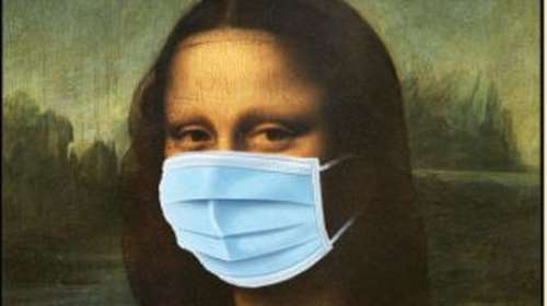 Αρκάς: Γιατί φόρεσε μάσκα... η Μόνα Λίζα στο νέο σκίτσο