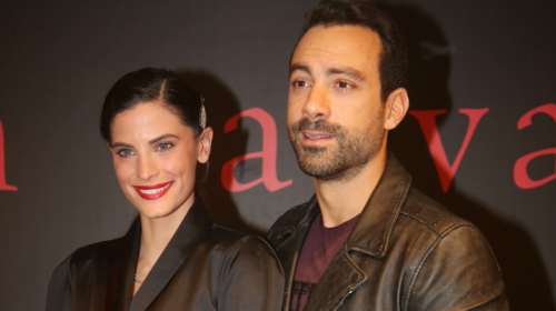 Μπόμπα - Τανιμανίδης: Κυριακάτικη βόλτα με τις δίδυμες [εικόνες]