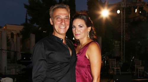 Ολγα Κεφαλογιάννη - Μίνως Μάτσας: Η αδημοσίευτη φωτογραφία και όλες οι λεπτομέρειες του μυστικού γάμου στις Σπέτσες