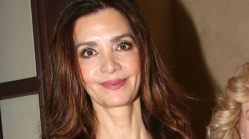 Κατερίνα Λέχου: Η stylish εμφάνιση με sparkly ψηλόμεση βερμούδα και ψηλές μπότες