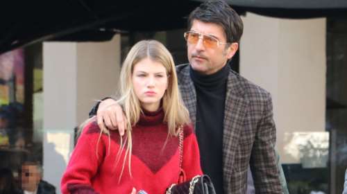 Ίλια Ίβιτς - Άννα Μαρία Ίβιτς: Η μοδάτη εμφάνιση μπαμπά και κόρης στο κέντρο της Αθήνας