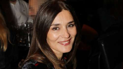 Μαρία Ναυπλιώτου: Σαν ελληνίδα θεά με υπέροχο sur mesure φόρεμα σε αρχαιοελληνικό στιλ