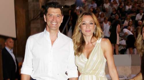 Σάκης Ρουβάς - Κάτια Ζυγούλη: Οικογενειακές διακοπές με το γιοτ