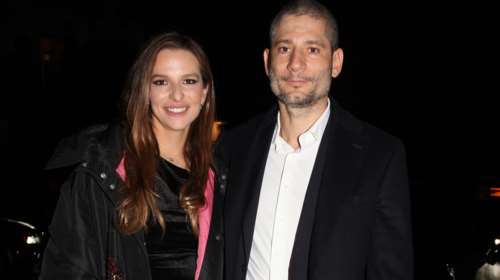 Εριέττα Κούρκουλου - Βύρωνας Βασιλειάδης: Εικόνα από πριβέ πάρτι για την έλευση του μωρού τους