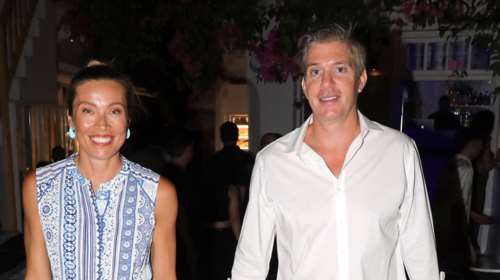 Μαριέττα Χρουσαλά - Λέων Πατίτσας: Το εντυπωσιακό σαλόνι του σπιτιού τους στο Ελληνικό