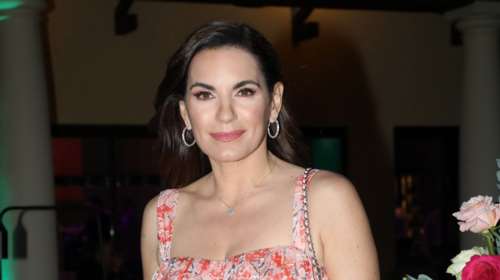 H Όλγα Κεφαλογιάννη σε τηλεοπτικό πάρτι στην Πανόρμου