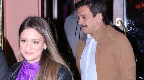 Τόνι Σφήνος: Η σπάνια βραδινή έξοδος με την κούκλα σύζυγό του Ιωάννα Γραμματικού