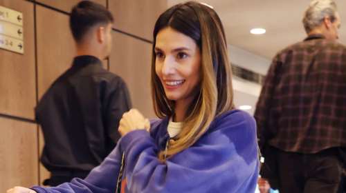 Ηλιάνα Παπαγεωργίου: Το στιλάτο πρωινό look της με Gucci ζακέτα και Chanel τσάντα και γόβες