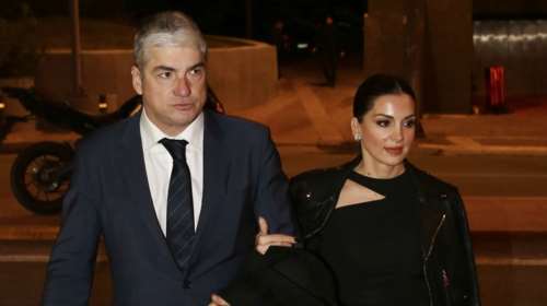 Βραδιά στο σπίτι για τη Σταματίνα Τσιμτσιλή και τον Θέμη Σοφό - Έφτιαξαν σπιτική pizza