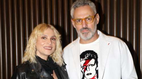 Ελεονώρα Ζουγανέλη: Οικογενειακή εμφάνιση σε θεατρική πρεμιέρα