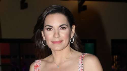 Ολγα Κεφαλογιάννη: Με ανοιξιάτικη σικ εμφάνιση σε εγκαίνια καταστήματος στη Βουκουρεστίου