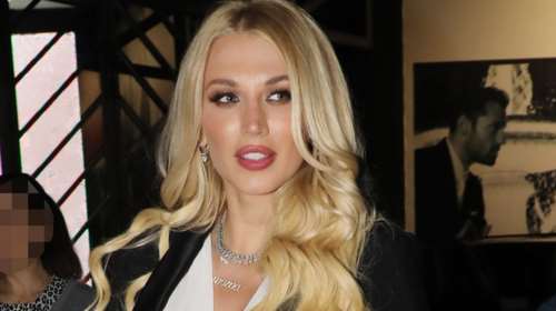 Κωνσταντίνα Σπυροπούλου: Πιο αδύνατη από ποτέ με skort skirt και athletic μπουστάκι στο γυμναστήριο