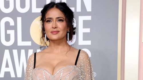 Σάλμα Χάγιεκ: Το σούπερ σέξι Gucci Corset φόρεμα που τόνισε τη διάσημη σιλουέτα της