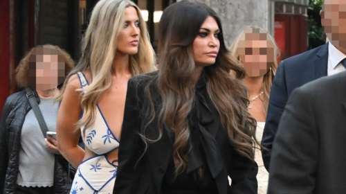 Κίμπερλι Γκίλφοϊλ: Κομψή στο κέντρο της Αθήνας