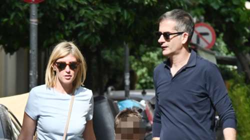 Η Σία Κοσιώνη super chic και στον καύσωνα- Η εμφάνιση στον Κεραμεικό