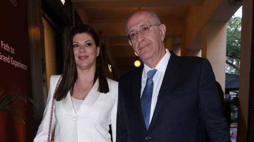 Λίνα Δρούγκα: Η πρώτη δημόσια εμφάνιση με τον σύζυγό της Σπύρο Θεοδωρόπουλο - Ο ισχυρός άνδρας του επιχειρείν και ο κρυφός γάμος στο σπίτι