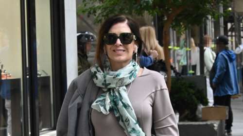 Κατερίνα Διδασκάλου: Με απαράμιλλο στιλ στο κέντρο της Αθήνας