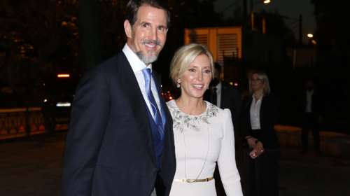 Μαρί Σαντάλ και Παύλος έκαναν χριστουγεννιάτικο ρεβεγιόν με τα παιδιά τους - Οι φωτογραφίες από το τραπέζι