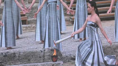 Γιατί η Ολυμπιακή Φλόγα δεν άναψε αυτή τη φορά με τις ακτίνες του ήλιου- Χρειάστηκε η εφεδρική φλόγα