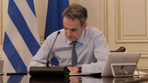 Τηλεφωνική επικοινωνία Μητσοτάκη με τη νεοεκλεγείσα πρωθυπουργό της Λιθουανίας