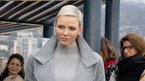 Η πριγκίπισσα Σαρλίν και οι αποχρώσεις του γκρι: Η αλάνθαστη ton sur ton εμφάνιση και οι μπαλαρίνες