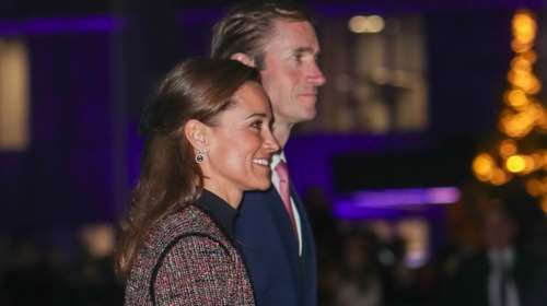 Η Πίπα Μίντλετον ξέρει πώς να κλέβει την παράσταση: Με απίθανο tweed κοστούμι στο Λονδίνο