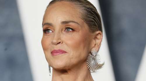 Το απόλυτο fashion icon: Η Σάρον Στόουν με πριγκιπικό look στο party του Vanity Fair - Αριστοκρατική και κομψή