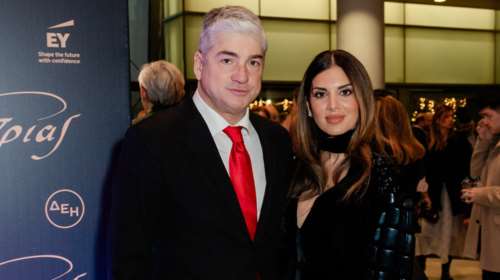 Σταματίνα Τσιμτσιλή - Θέμης Σοφός: Μαζί σε avant premiere