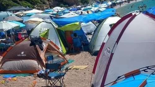 Εύβοια: Γνωστή παραλία εξαφανίστηκε από τις σκηνές - Αντιδράσεις από τους κατοίκους [εικόνες]