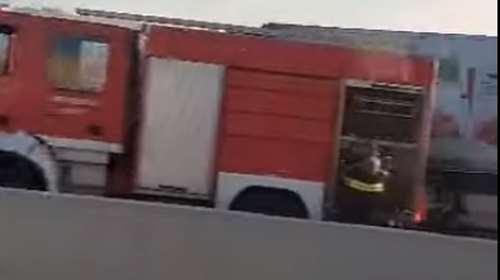 Φωτιά σε φορτηγό στην εθνική οδό Πατρών – Κορίνθου