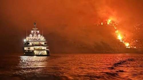 Ύδρα: Δεν είδαν δεν άκουσαν οι βαθύπλουτοι από το Καζακστάν - Από την παραλία ξεκίνησε η φωτιά- Αναλήθειες για τον άνεμο