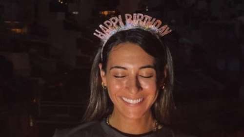Η Ευγενία Σαμαρά έκλεισε τα 35 και κάνει τον απολογισμό της - Η girly  τούρτα γενεθλίων [εικόνα]