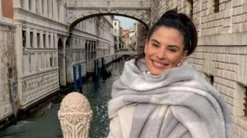 Ρομαντική απόδραση στην Βενετία για την Χριστίνα Μπόμπα - Μάγεψε ντυμένη στα λευκά [εικόνες]