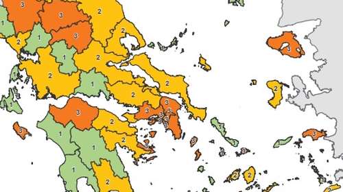 Κορονοϊός: Αυτός είναι ο χάρτης υγειονομικής ασφάλειας - Πώς λειτουργεί με ένα κλικ - Στο επίπεδο τρία η Αττική
