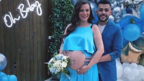 Παντρεύτηκαν Λάουρα Νάργες και Χρήστος Σαντικάι: Ο πολιτικός γάμος και το baby shower [Βίντεο]