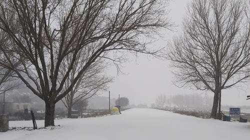 Κακοκαιρία &quot;Λέανδρος&quot;: Στα &quot;λευκά ντύθηκε&quot; και η Κρήτη [Εικόνες]