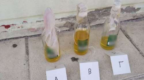 Θεσσαλονίκη: Βρέθηκαν μολότοφ σε κάδο απορριμμάτων έξω από σχολείο