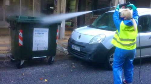 Το Κουκάκι καθαρό: Μεγάλη επιχείρηση του δήμου Αθηναίων [εικόνες]