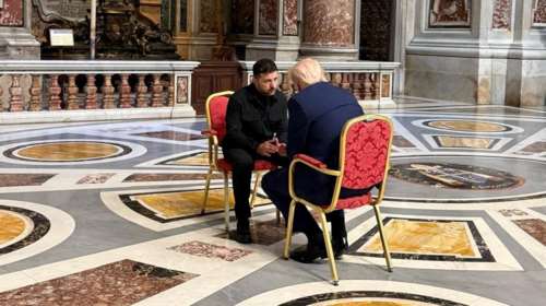 Δεν θα υπάρξει νέο τετ α τετ  Τραμπ-Ζελένσκι - Συμβολική συνάντηση, θα μπορούσε να γίνει ιστορική, σχολίασε ο Ουκρανός πρόεδρος