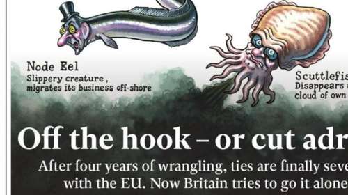 Brexit: Θριαμβολογίες και ανησυχία από τον Τύπο της Βρετανίας που &quot;ξαναπαίρνει την τύχη στα χέρια της&quot;