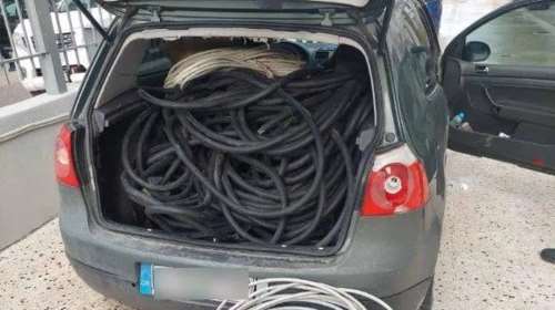 Τα ίδια συμβαίνουν στον ΟΣΕ: Άντρες της ΟΠΚΕ κυνήγησαν και συνέλαβαν τρεις νεαρούς που έκλεψαν 300 κιλά καλώδια χαλκού