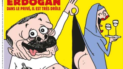 Charlie Hebdo: Ποινή φυλάκισης ζητά Τούρκος εισαγγελέας για τους εμπνευστές του σκίτσου για τον Ερντογάν