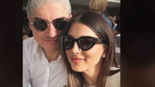 Σταματίνα Τσιμτσιλή - Θέμης Σοφός: Πάρτι στον καταπράσινο κήπο του σπιτιού τους