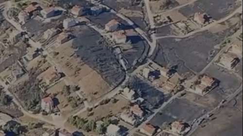 Φωτιά στην Αττική: Βίντεο από ψηλά δείχνει το μέγεθος της καταστροφής - H φωτιά πέρασε από μέσα από οικισμούς και σπίτια