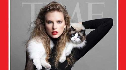 Ο Μπέντζαμιν Μπάτον της Τέιλορ Σουίφτ είναι η... γάτα της χρονιάς στο εξώφυλλο του Time