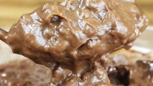 Σούπερ γευστική μους σοκολάτας ψυγείου χωρίς ζάχαρη - Με 4 μόνο υλικά