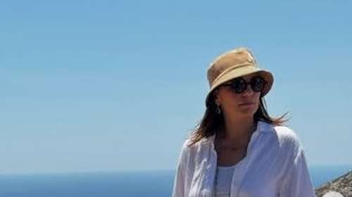 Σε Σαντορίνη, Σίκινο, Φολέγανδρο και Ανάφη η Ολγα Κεφαλογιάννη [εικόνες - βίντεο]