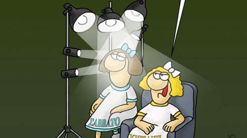 Το σκίτσο του Αρκά για τα Θεοφάνεια και τα "φώτα" της δημοσιότητας